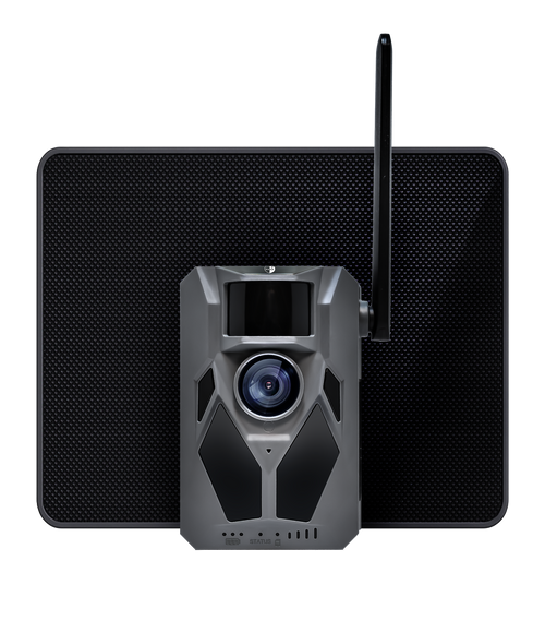 Caméra 4G autonome APEX PRO Nordic Gamekeeper avec panneau solaire