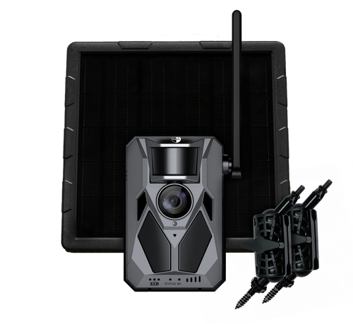 Pack APEX ULTRA : caméra 4G, panneau solaire lithium et supports